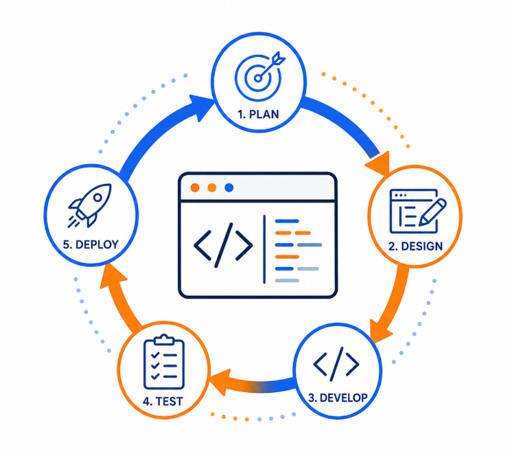 Software development process by A.I Digital Profile