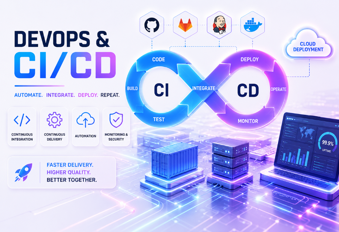 DevOps and CI/CD automation services for modern software development by A.I Digital Profile